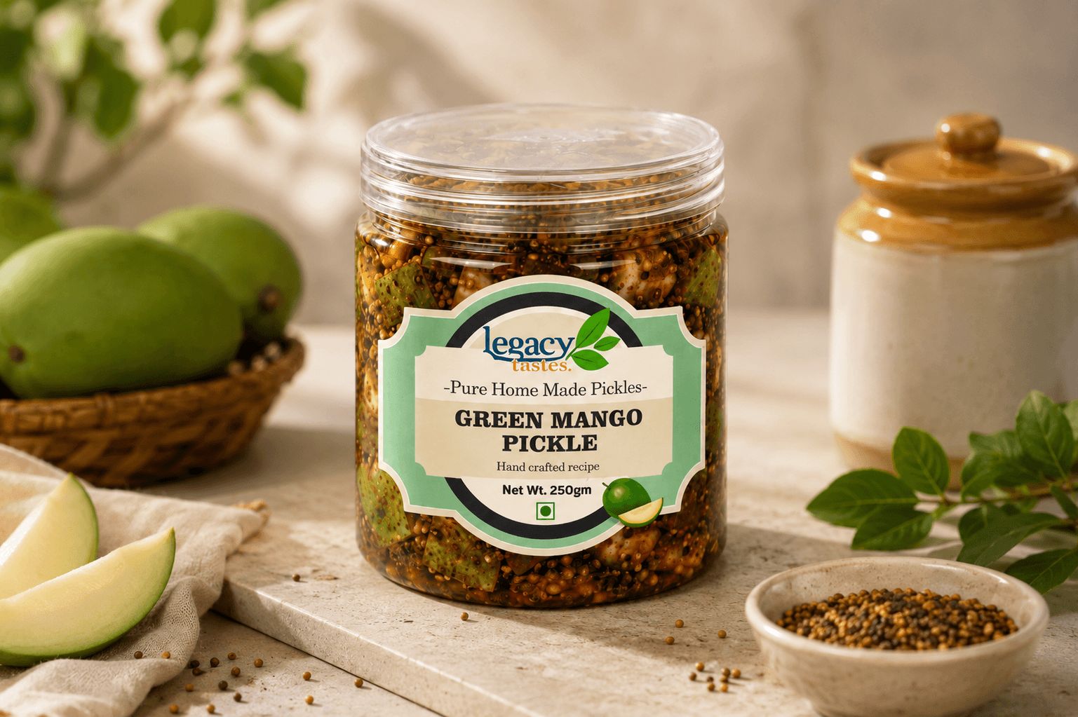 Green Mango Pickle